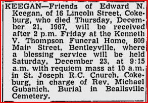 Edward N. Keegan